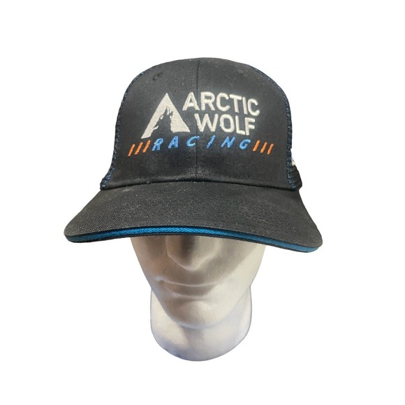 INDYCAR-EMBROIDERED HAT-ARCTIC WOLF RACING-MEYER SHANK-06/60 Snap Back - Picture 1 of 5